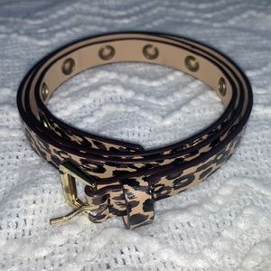H&M Leopard Belt